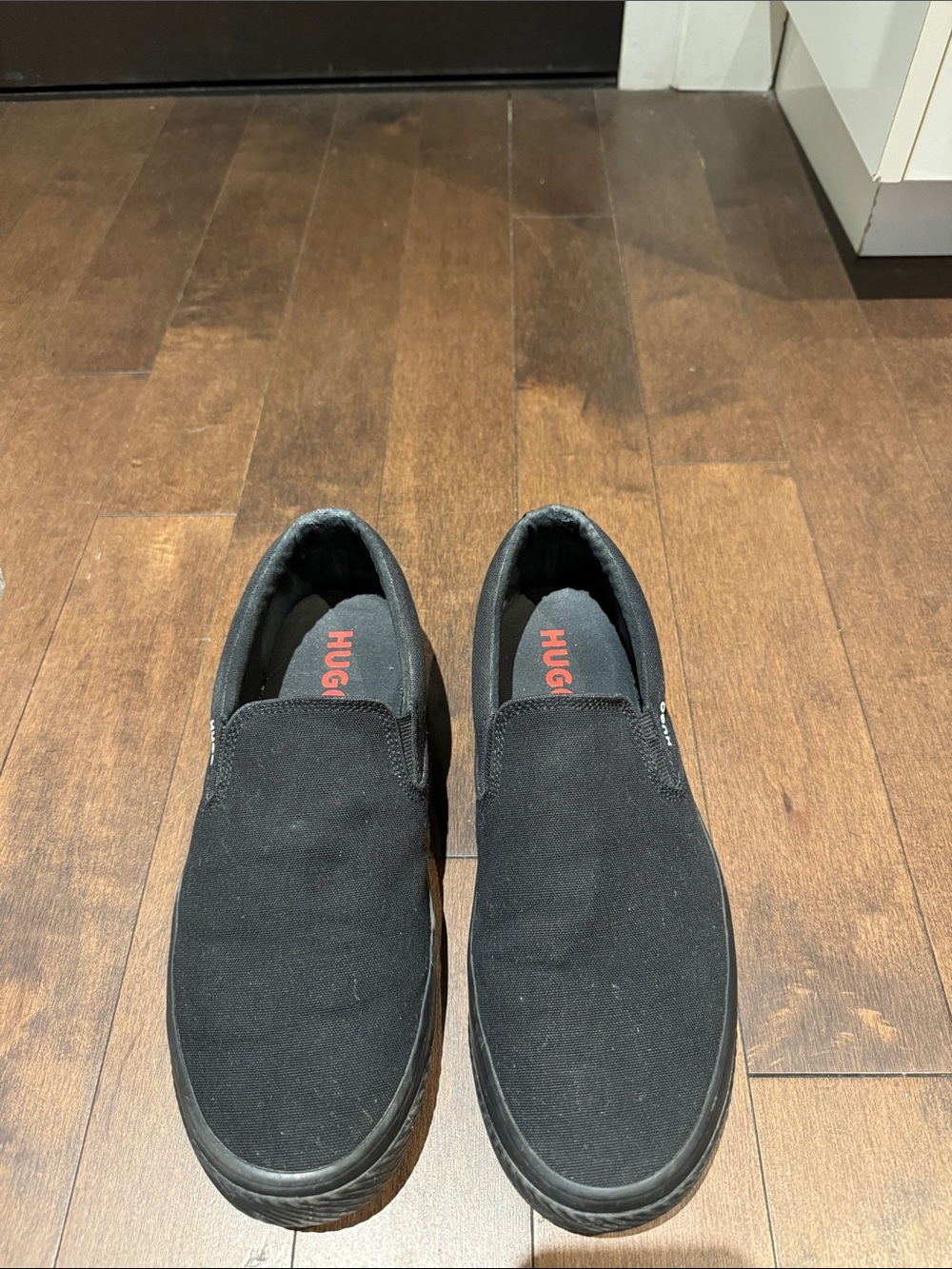 Hugo Boss Dyer Canvas Slip-Ons